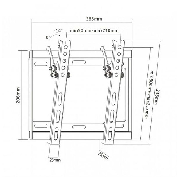 Фото - Кріплення для телевізора iTECH PL2T