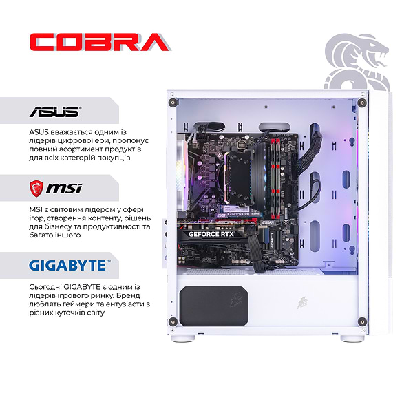 Фото - Системний блок Cobra Gaming (I114F.16.S5.36.F17723)