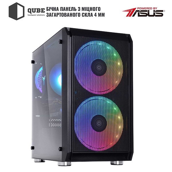 Фото - Системный блок QUBE QB i5 13400F RTX 4060 8GB NM 3241 (i513400FRTX40608GBNM3241)