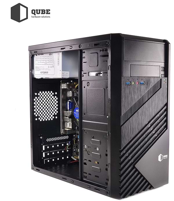 Фото - Системный блок QUBE QB i3 13100 B5 1641Win (i313100B51641Win)