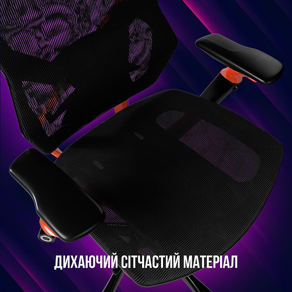 Фото - Крісло для геймерів Lorgar Grace 855 Black (LRG-CHR855B)