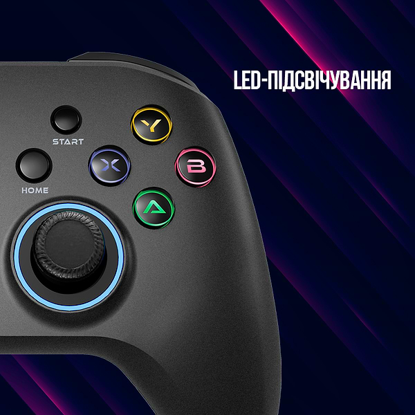Фото - Геймпад Lorgar TRIX-510 Wireless Gamepad BT Black (LRG-GP510)