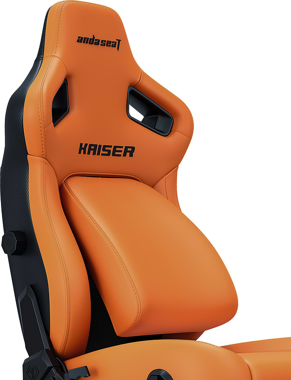 Фото - Крісло для геймерів Anda Seat Kaiser 4 Size L Orange Premium PVC (AD12YDDC-L-20-O-PV/C)
