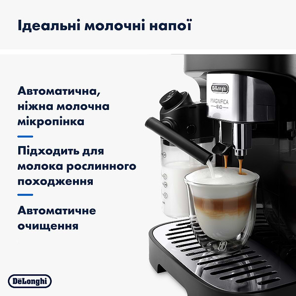 Фото - Кофемашина Delonghi ECAM290.61.B Magnifica Evo