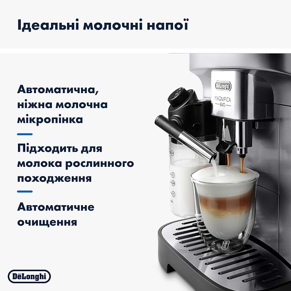 Фото - Уцінка - Кавомашина Delonghi ECAM290.61.SB Magnifica Evo