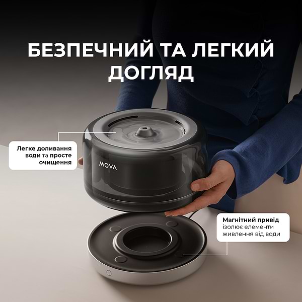 Фото - Смарт-поилка для животных Mova Pet Grooming WF20 Pro (PWB10A)