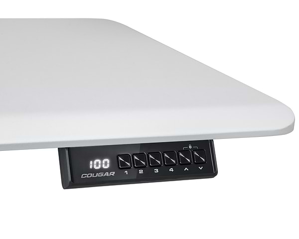 Фото - Стіл комп'ютерний Cougar Royal 150 Mossa (White)