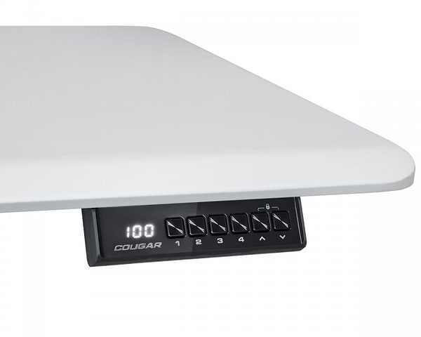 Фото - Стіл комп'ютерний Cougar Royal 140 Mossa (White)