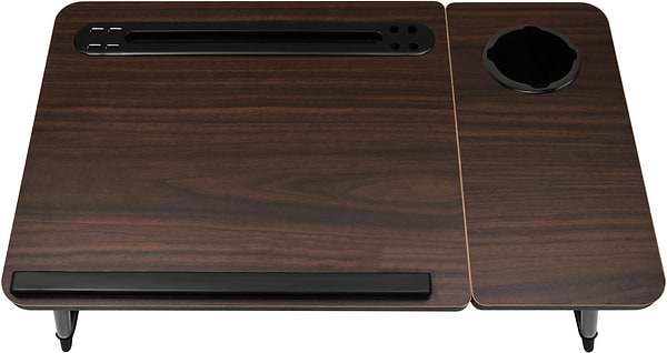 Фото - Стол для ноутбука Dyxon Transformix 3 USB LED Fan Black-Walnut (DXNSTMX3BWL)