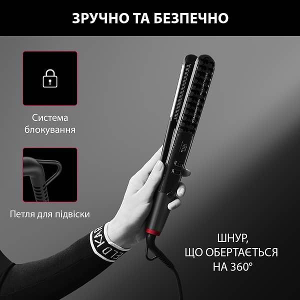 Фото - Уценка - Выпрямитель волос Rowenta Karl Lagerfeld Pro Stylist Straightener (SF466LF0)