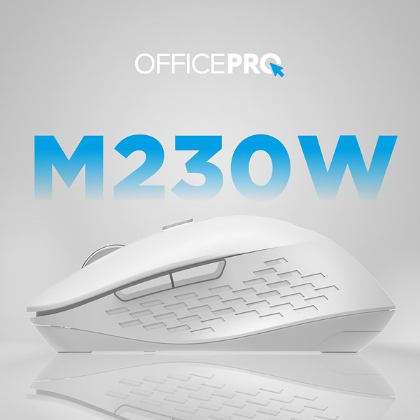 Фото - Миша бездротова OfficePro M230W Silent Click Wireless White (M230W)