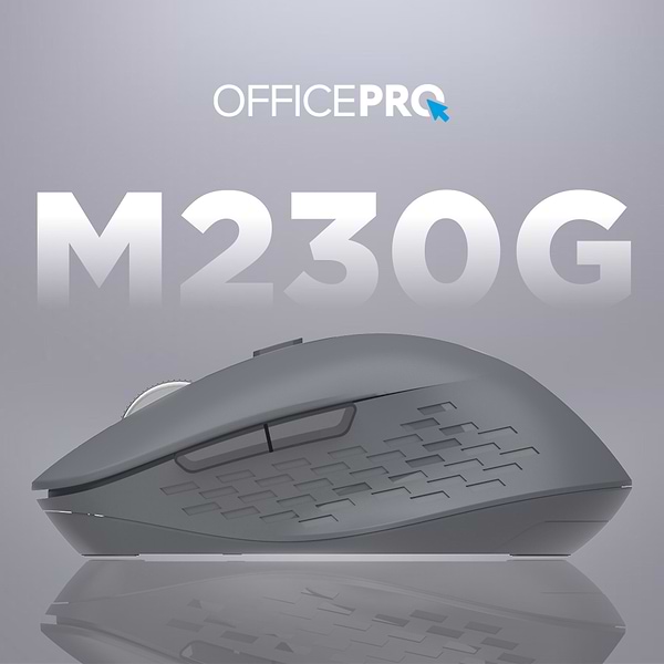 Фото - Миша бездротова OfficePro M230G Silent Click Wireless Gray (M230G)