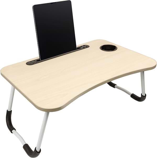 Фото - Стіл для ноутбука Dyxon Transformix 2 USB LED Fan White Apple (DXN-snb-tmx2wapp)