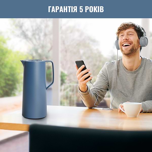 Фото - Термокувшин Tefal N4170310 MOTIVA 1,0 л голубой