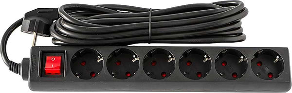 Фото - Сетевой фильтр Ultra SSB6-1.8 V2 Черный