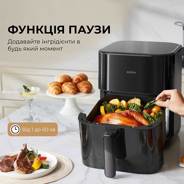 Фото - Мультипечь Mova FD10 Pro Black (VFF12A-BL)