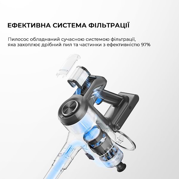 Фото - Пилосос ручний для дому Mova Cordless Vacuum Cleaner J30