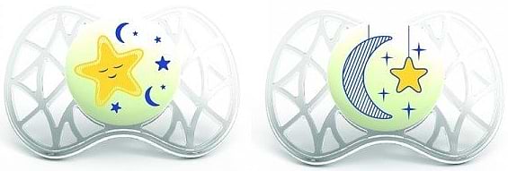 Ортодонтическая пустышка Nuvita Air 6м+ 2 шт. (NV7082)