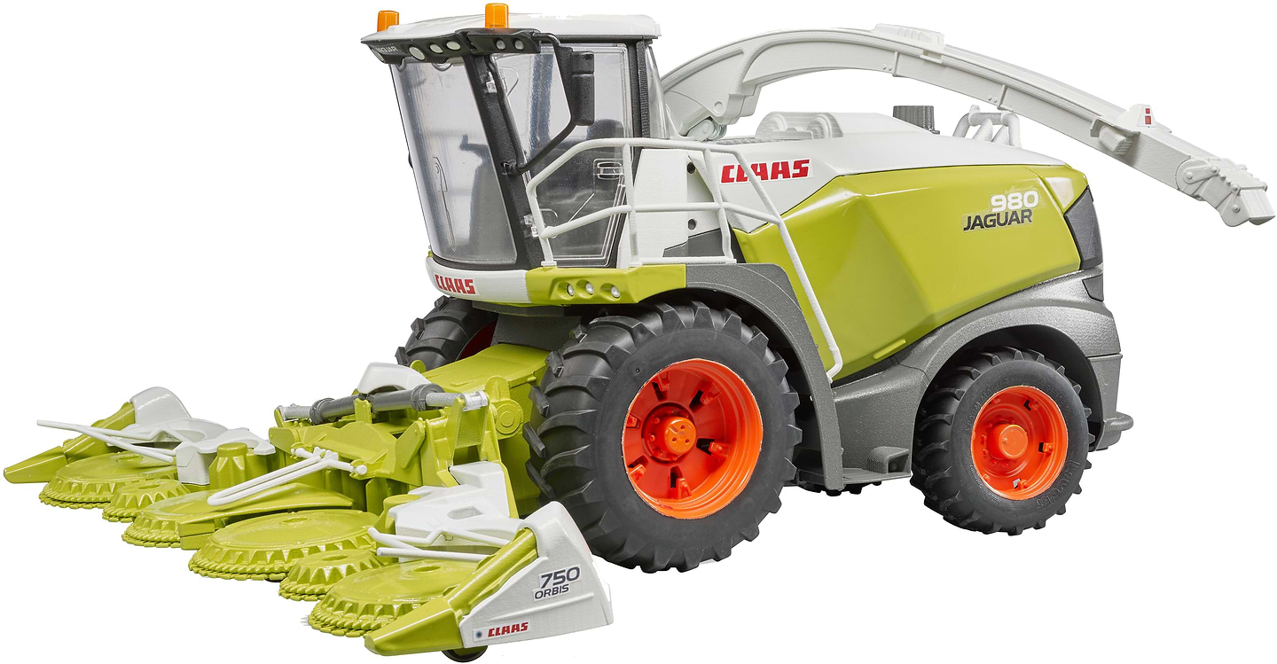 Наземная спецтехника BRUDER Комбайн Claas Jaguar кормоуборочный (38755) - Фото 1