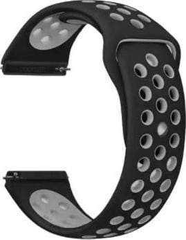 Ремешок для смарт-часов BeCover Nike Style for LG Watch Sport W280A Black-Grey (705711) - Фото 1
