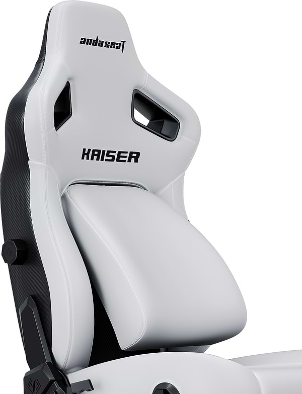 Фото - Крісло для геймерів Anda Seat Kaiser 4 Size L White Premium PVC (AD12YDDC-L-20-W-PV/C)