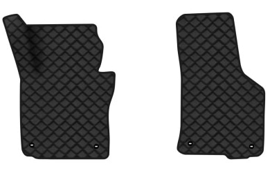 Килимки з екошкіри в салон авто передні EVAtech для Octavia A5 (AT, 4 clips) Skoda 2004-2013 2 покоління Liftback EU (SK12165AE2TL4BBB)