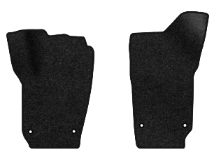 Килимки ворсові в салон авто EVAtech Premium для Volkswagen Polo (IV) 3-doors 2001-2009 4 покоління Htb EU чорний кант (VW12025AE2TL4VPB)