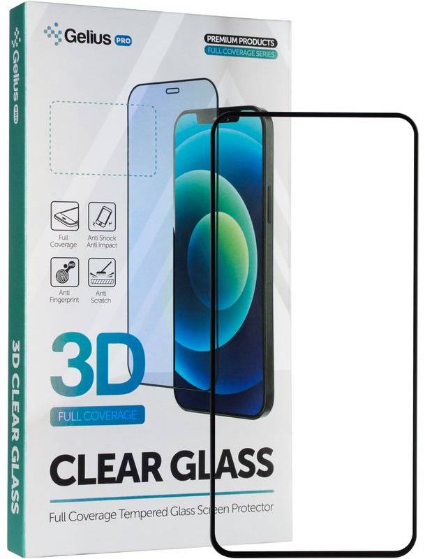 Защитное стекло для смартфона Gelius Pro 3D for Samsung A566 (A56) Black (100764)