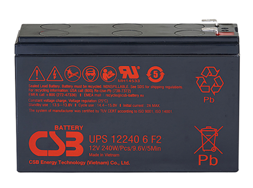 Фото - Акумулятор для ДБЖ CSB 12V 5Ah (UPS122406)