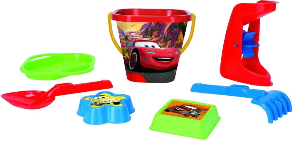 Купити Набір для гри в пісочниці Wader Тачки Disney 7 ел. (77642) - Фото 1 Набір для гри в пісочниці Wader Тачки Disney 7 ел. (77642) - Фото 1