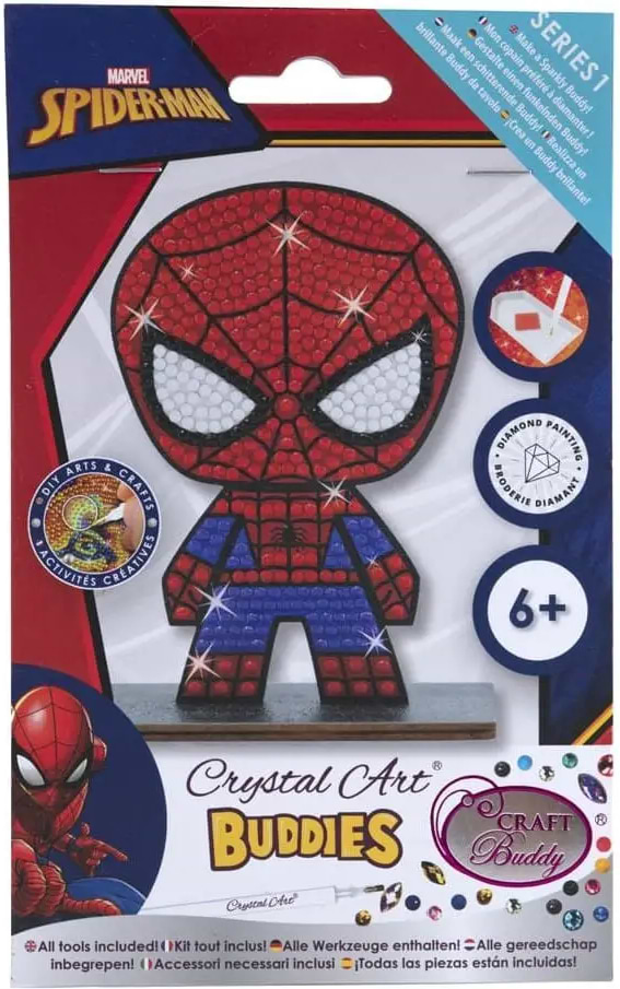 Фото - Алмазная живопись Crystal Art Человек-паук (CAFGR-MCU001)