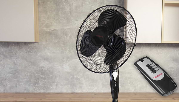 Фото - Вентилятор підлоговий Ardesto FN-R1608CB Black c ПДУ