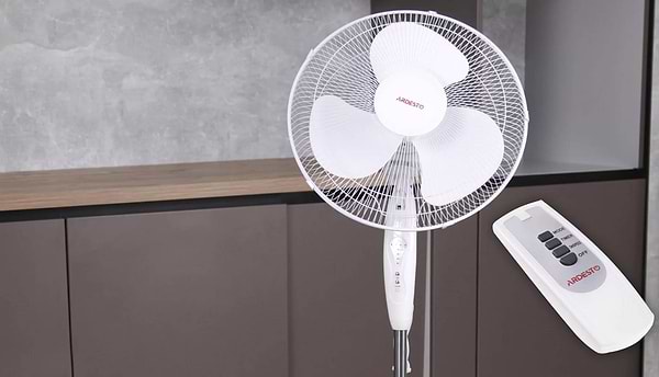 Фото - Вентилятор напольный Ardesto FN-R1608RW White с ПДУ