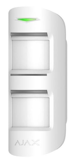 Бездротовий датчик руху Ajax MotionProtect Outdoor, Jeweller, CR123A x 2 шт White (000010641) - Фото 1