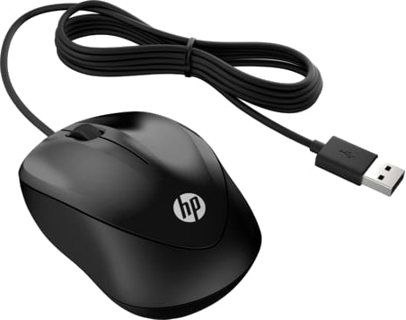 Фото - Мышь проводная HP Wired 1000 (4QM14AA)