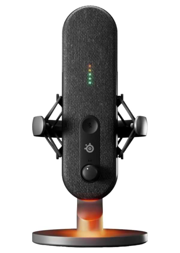 Фото - Мікрофон до комп'ютера SteelSeries Alias RGB USB 1" Capsule (61601)
