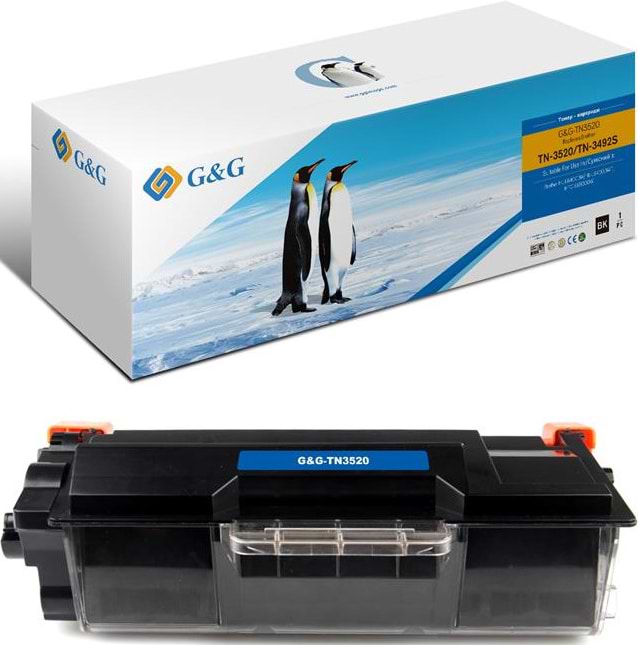 Картридж для лазерных принтеров/МФУ G&G для Brother HL-L6400DW, MFC-L6900DW (20 000стр) (G&G-TN3520) - Фото 1