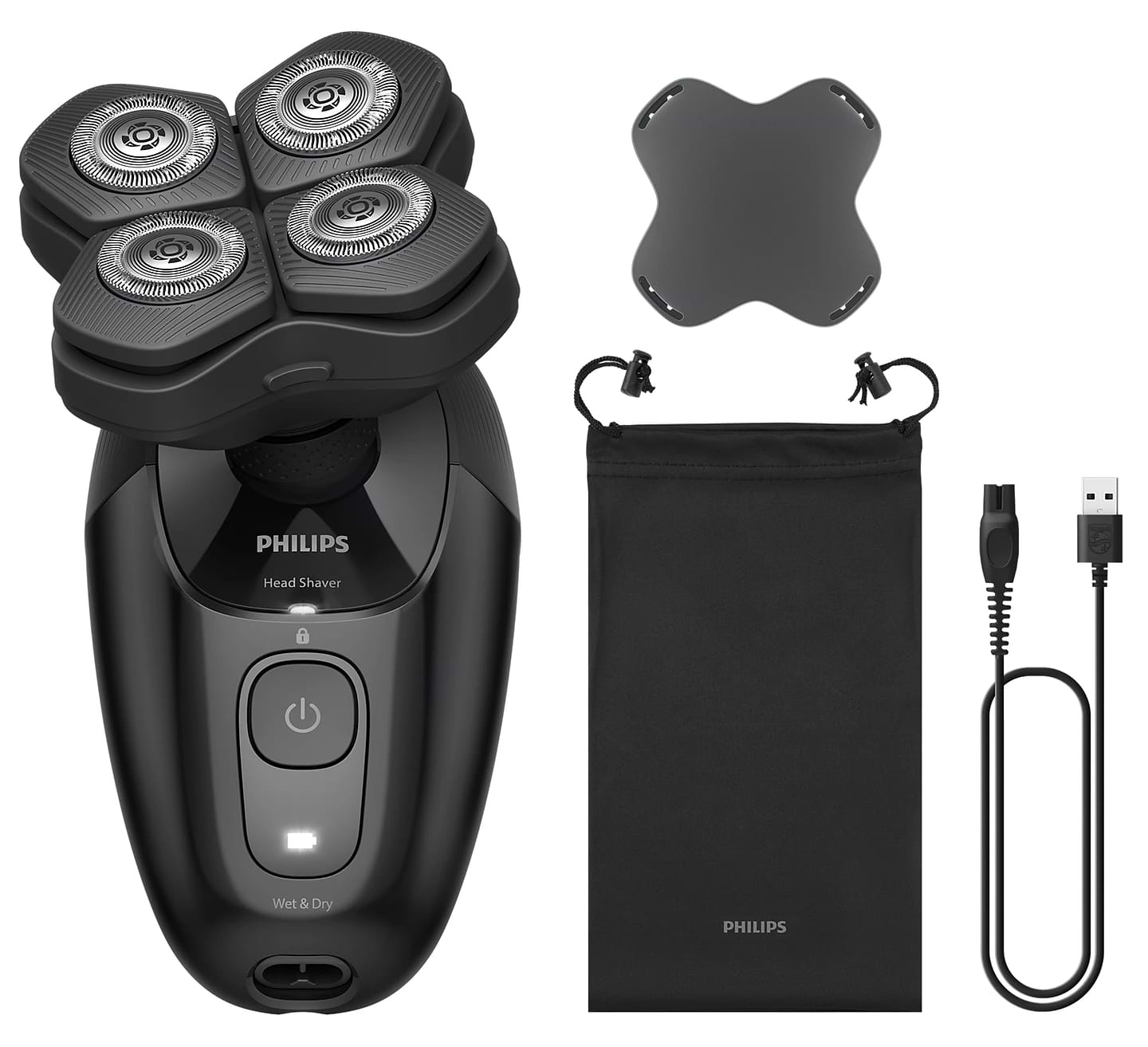 Купить Бритва Philips для головы HS5980/15 Pro серии 5000 - Фото 1 Бритва Philips для головы HS5980/15 Pro серии 5000 - Фото 1