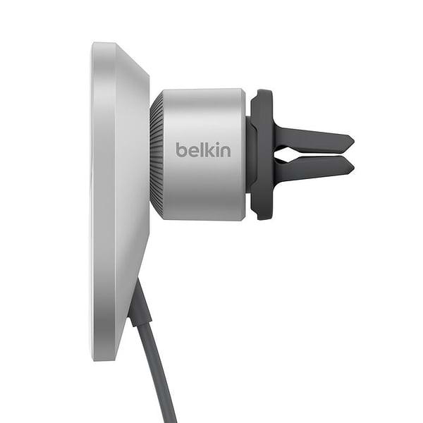Фото - Автотримач з бездротовою зарядкою Belkin MagSafe Qi2 (WIC008BTGR-V2)