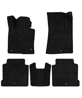 Коврики ворсовые в салон авто EVAtech Standard для Hyundai Grandeur (IG) 2016-2022 6 поколение Sedan Korea черный кант HY44045CD5KH5VEB