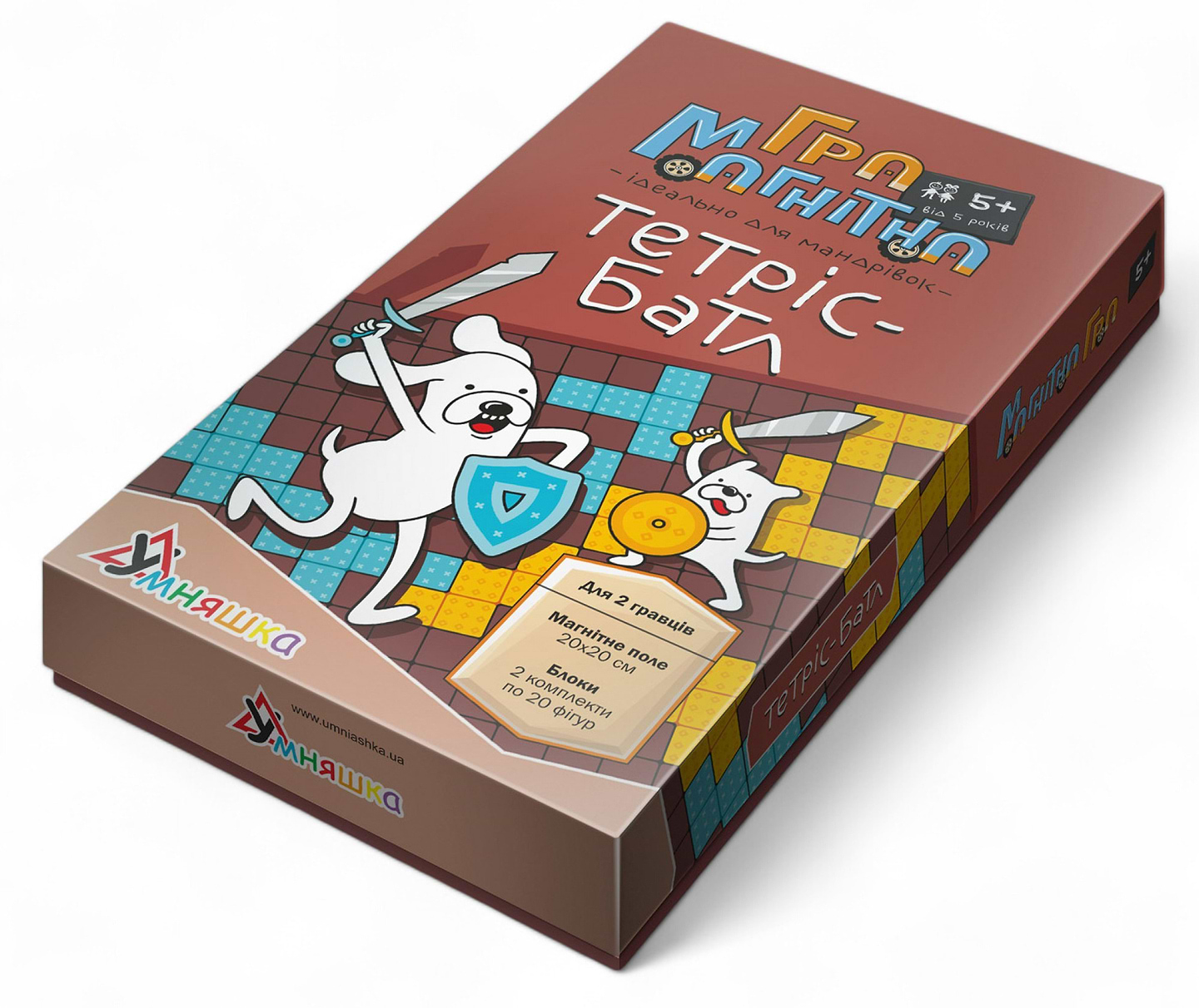 Настольная игра (5-7 лет) Умняшка Тетрис-батл (1418)