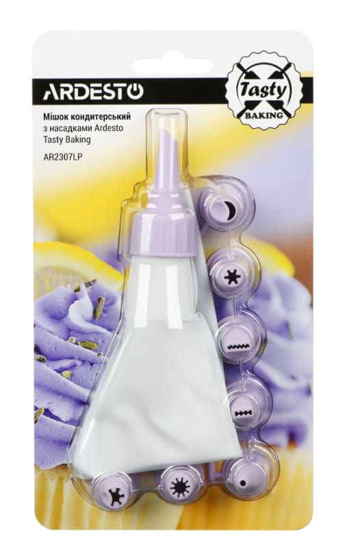 Фото - Кондитерский мешок Ardesto Tasty Baking Lilac (AR2307LP)