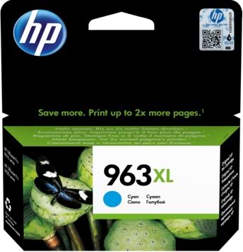 Картридж для струйных МФУ и принтеров HP 963XL High Yield HP OJ Pro 9010 /9013/9020/9023 Cyan (3JA27AE) - Фото 1