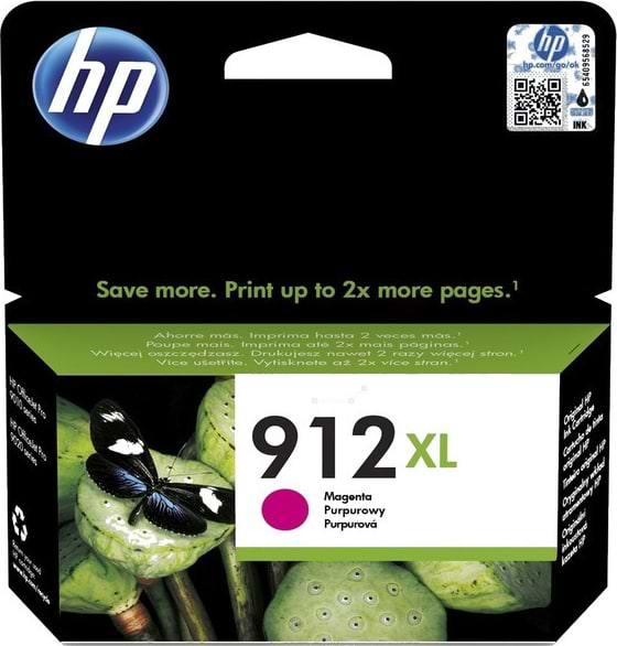 Картридж для струйных МФУ и принтеров HP 912XL OJ 8014/8015/8022/8023/8024/8025 Magenta (3YL82AE) - Фото 1
