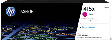 Картридж для кольорових лазерних принтерів HP CLJ  415X Magenta (W2033X) - Фото 1
