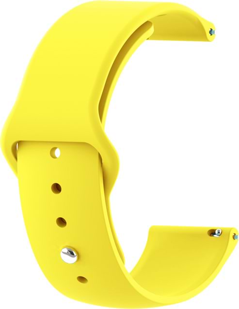 Ремінець для смарт-годинника BeCover for Samsung Galaxy Watch 42mm/Watch Active/Active 2 40/44mm/Watch 3 41mm/Gear S2 Classic/Gear Sport Yellow (706