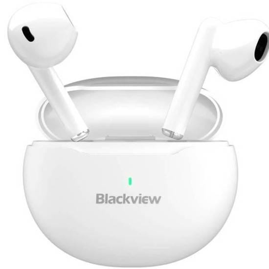 Наушники вкладыши беспроводные TWS Blackview AirBuds 6 White - Фото 1