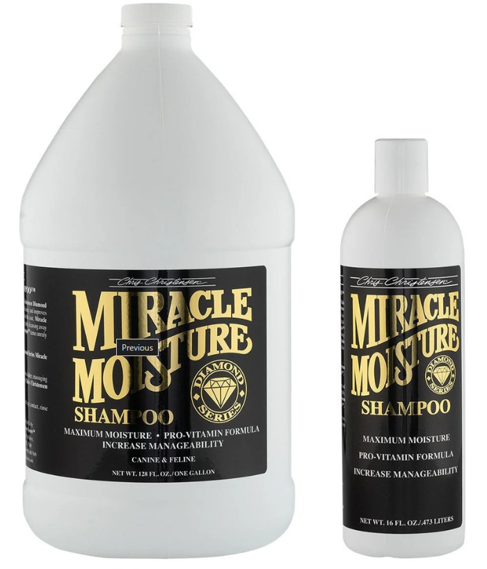 Шампунь для собак та кішок Chris Christensen Miracle Moisture 3.8 л (819774012764)