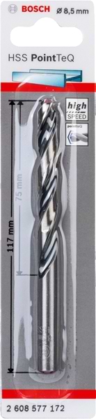Сверло Bosch Professional PointTeQ 8.5х75мм (2.608.577.172)