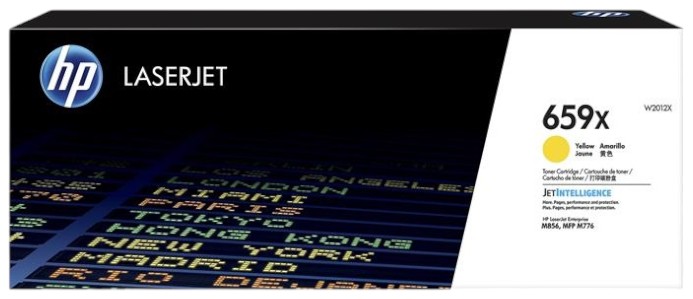 Фото - Картридж-тонер HP 659X CLJ Enterprise M776/M856 Yellow (W2012X)